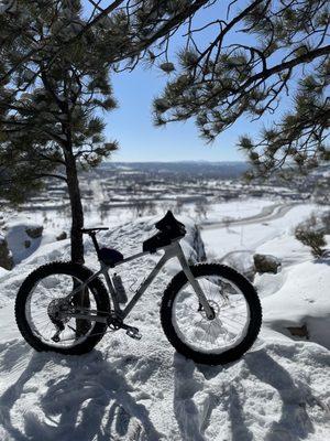 In town fat biking.