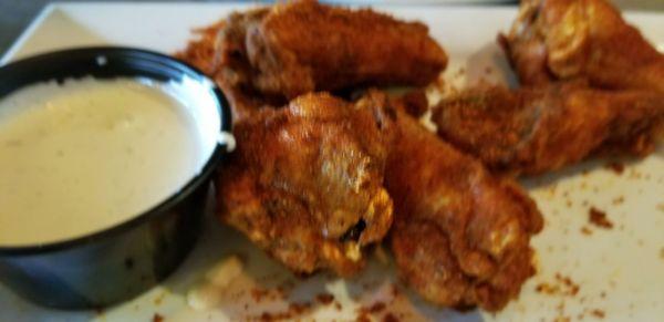 Honey Heat (  Shakers Wings) dry rub wings. Yum!