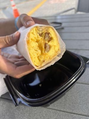 Breakfast wrap