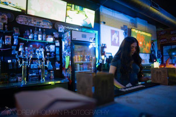 friendly and beautiful bartenders