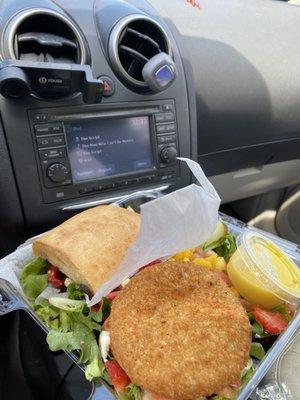 Crab Cake Salad