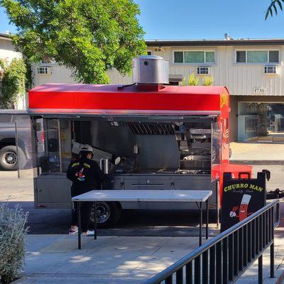 Community event with freshly made Churros.