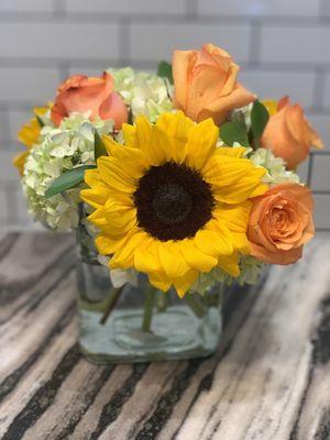 Chic summer bouquet