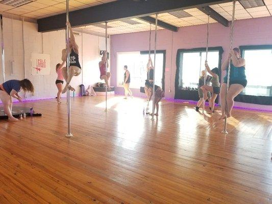 Pole Fitness Beginners Class