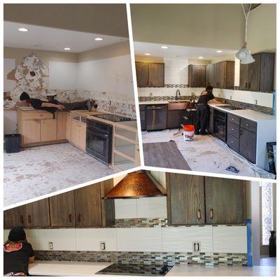 Kitchen and cabinet upgrades and redo