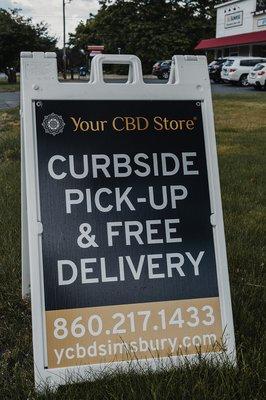 Open 7 days! Curbside, Delivery & Shipping