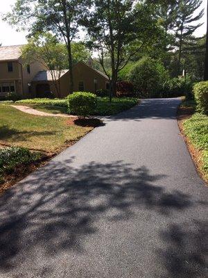 Driveway installed by Baystate Paving in Norwell