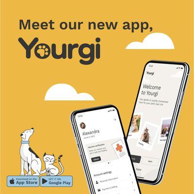 We've unleashed our new app, Yourgi - Filled with features that will make your tail wag! Learn more at www.dallaspetden.com/yourgi