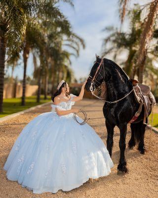 Nuvibes Photography of Quinceanera and Trojan horse from "Rancho Sandoval" in Jurupa Valley.