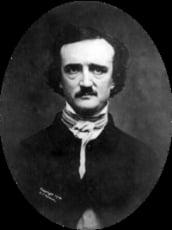 Edgar Allan Poe, our hero and subject of our "Poe in Greenwich Village" walking tour