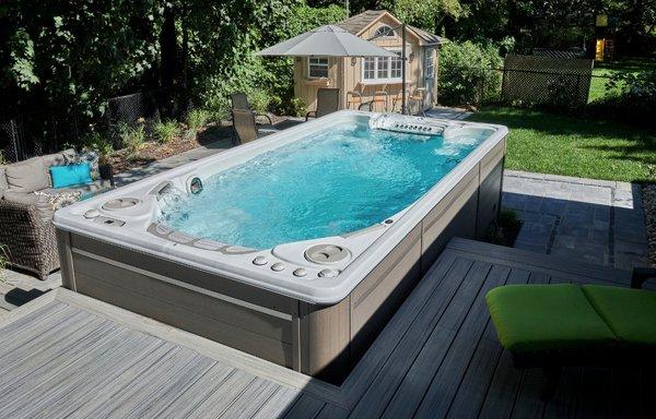 Swim Spa with Deck