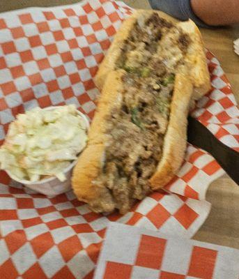 Philly cheesesteak