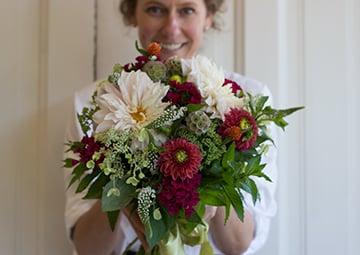 The European handtied bouquet is our specialty!