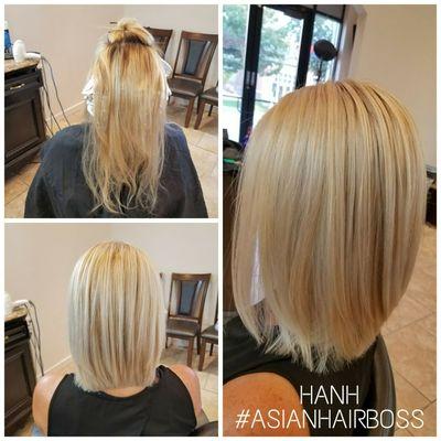 Hair by HANH  #ASIANHAIRBOSS Text or call 801 860 3102