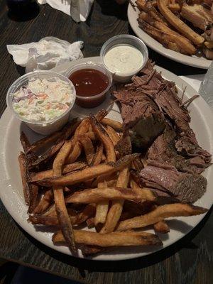 Brisket plate