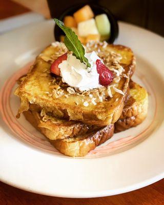 Tres leches PIA COLADA FRENCH TOAST