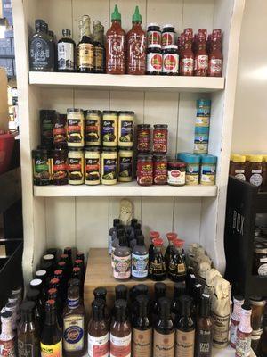 High end sauces, etc.