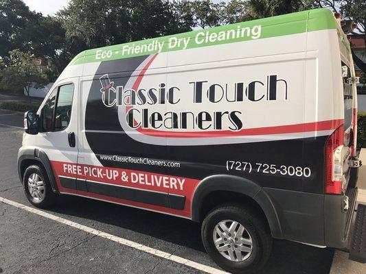 Keep an eye out for our new van coming to a neighborhood near you.