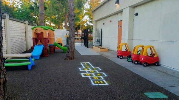 Outdoor play area