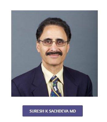 DR. SURESH SACHDEVA WAS BORN AND RAISED IN INDIA. 

HE HAS AFFILIATION WITH JOHN MUIR MEDICAL CENTER, WALNUT CREEK AND SAN RAMON REGIONAL