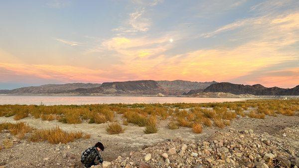 Sunset at Lake Mead