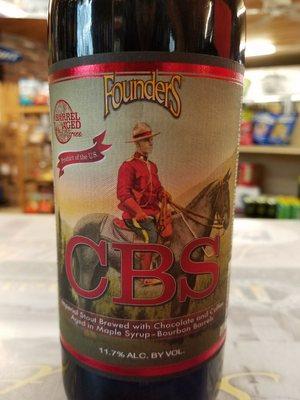 In stock as of 12/1/17 Founders CBS