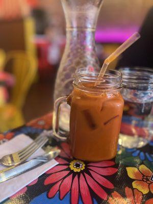 Thai Iced Tea mixed