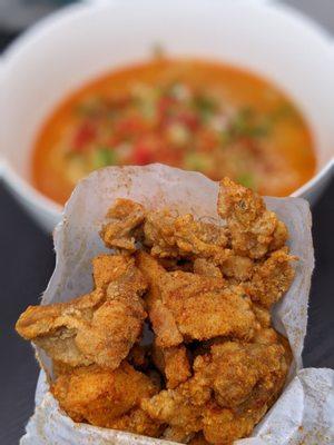 popcorn chicken ramen