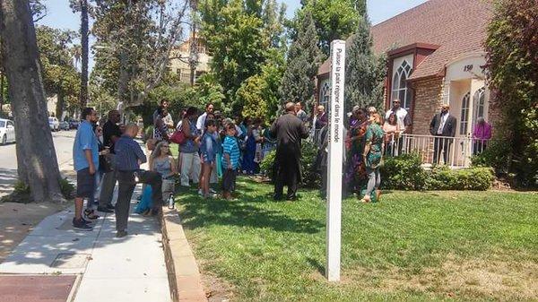 Peace Pole Dedication 2016