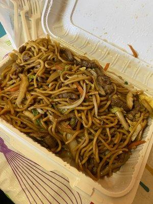 52. Beef Lo Mein