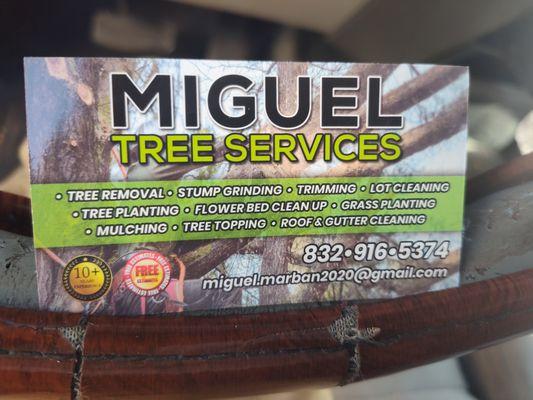 Miguel Tree Services