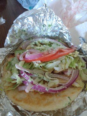 Chicken gyro