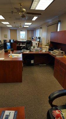 Barstow Transfer & Storage remodeled their office for a great new look.