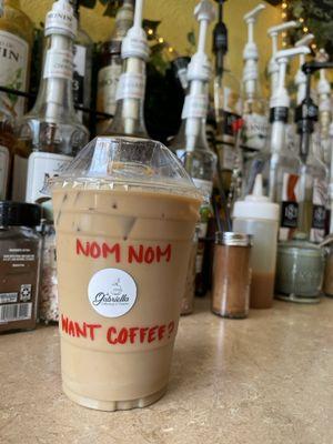 Iced latte