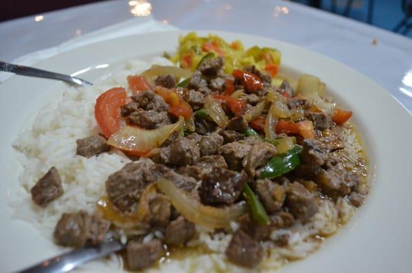 Queen sheeba special with beef....very good !