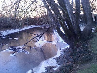 Ice on the Millrace