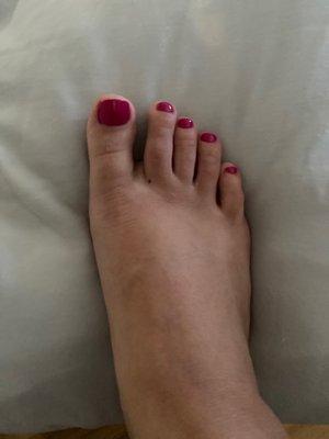 Beautiful pedicure  TY!!