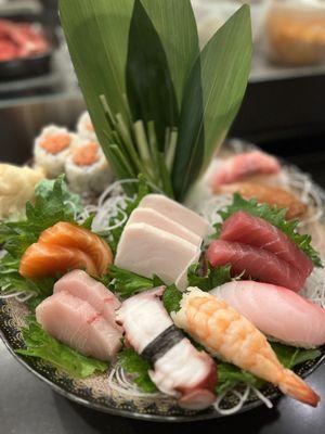 Sushi and Sashimi Combo Plate