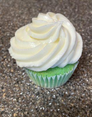 Key lime cupcake