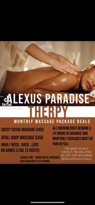 Alexus Paradise Massage Therpy 