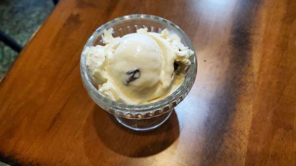 Rum Raisin Semi-Freddo