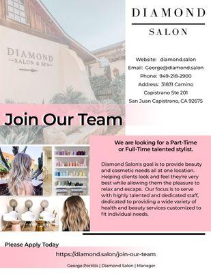 Join Our Team