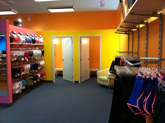 Women's fitting rooms