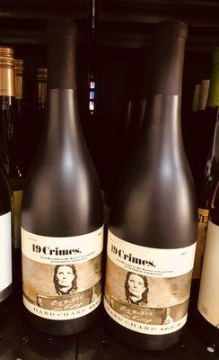 19 Crimes Hard Chard wine