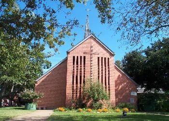 First Christian Church Looking from "C" Street