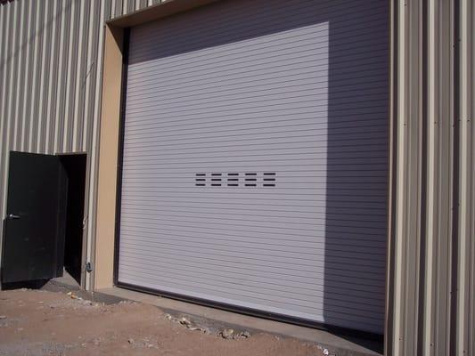 Commercial Coiling Rolling Steel Doors