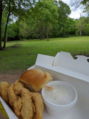 Fried chicken time