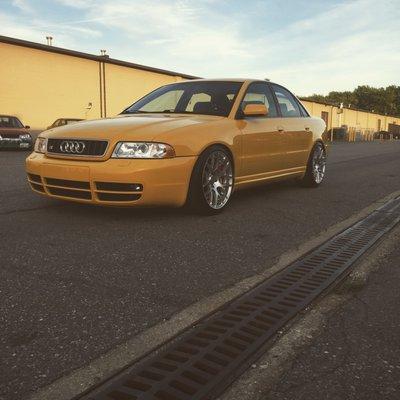 Owner Bretts Imola Yellow B5 Audi S4