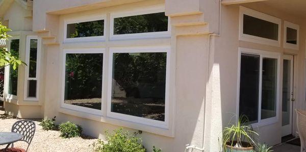 Tuscany White Vinyl Retrofit Windows