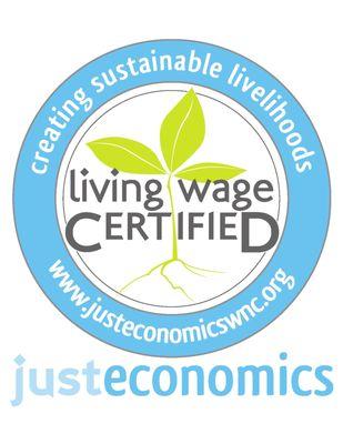 We are proud to be Living Wage Certified.  Our team members are happier working with us and it shows in their work.